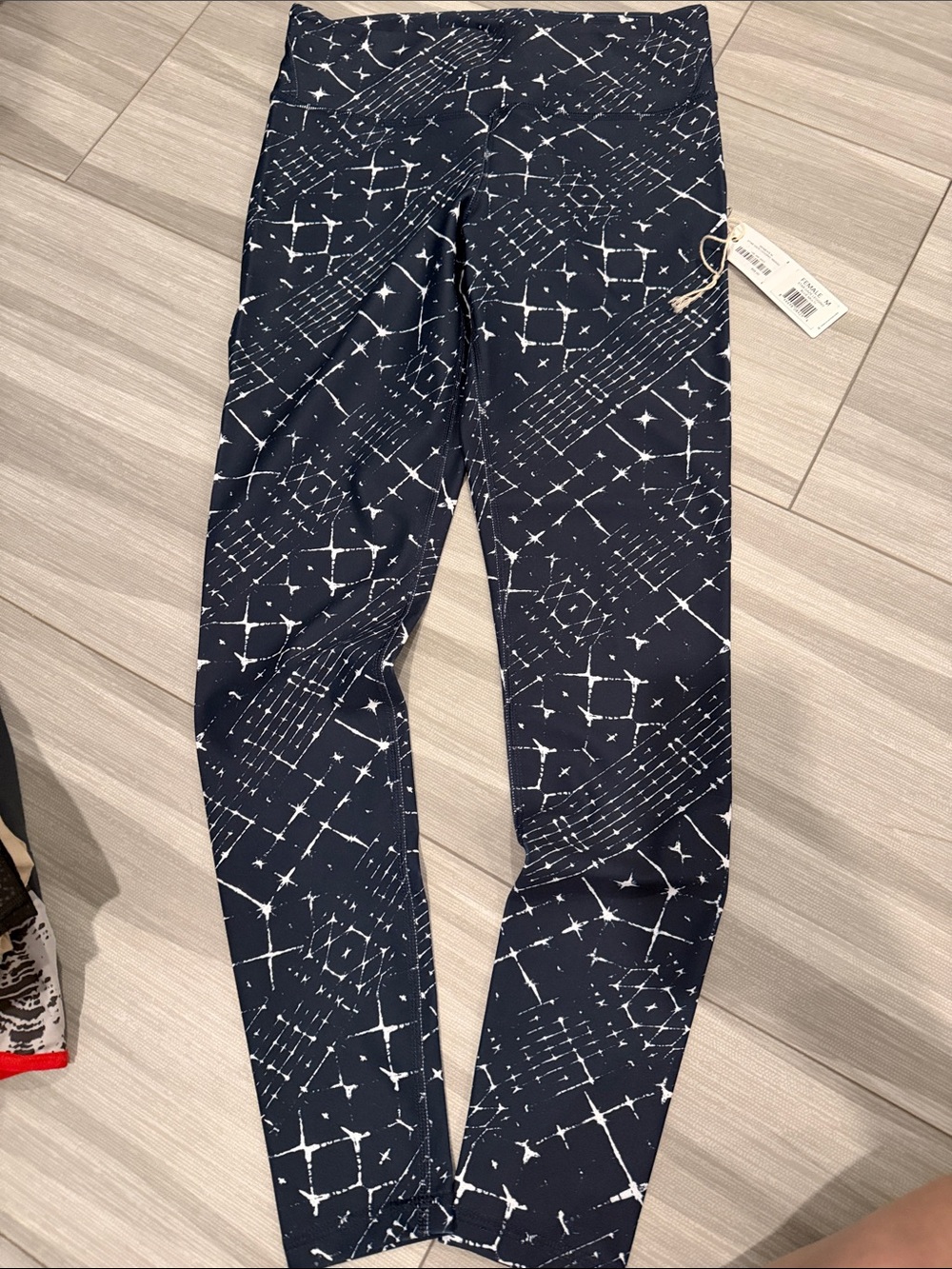 Manduka stargaze indigo Print Leggings